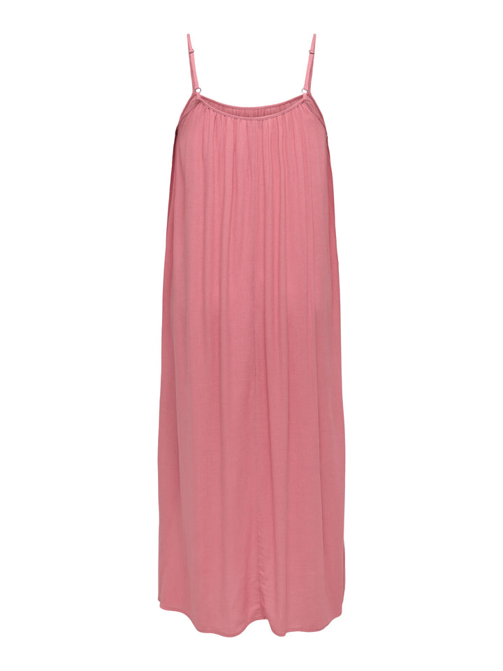 Roze Maxi-jurk