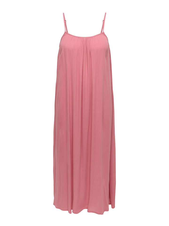 Roze Maxi-jurk
