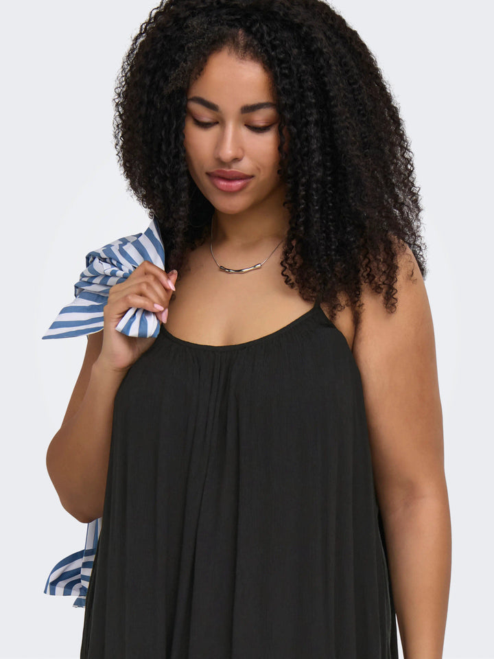 Zwarte Maxi-jurk