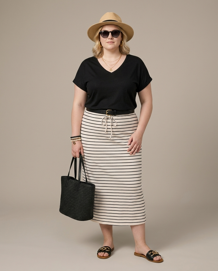 Gestreepte Midirok