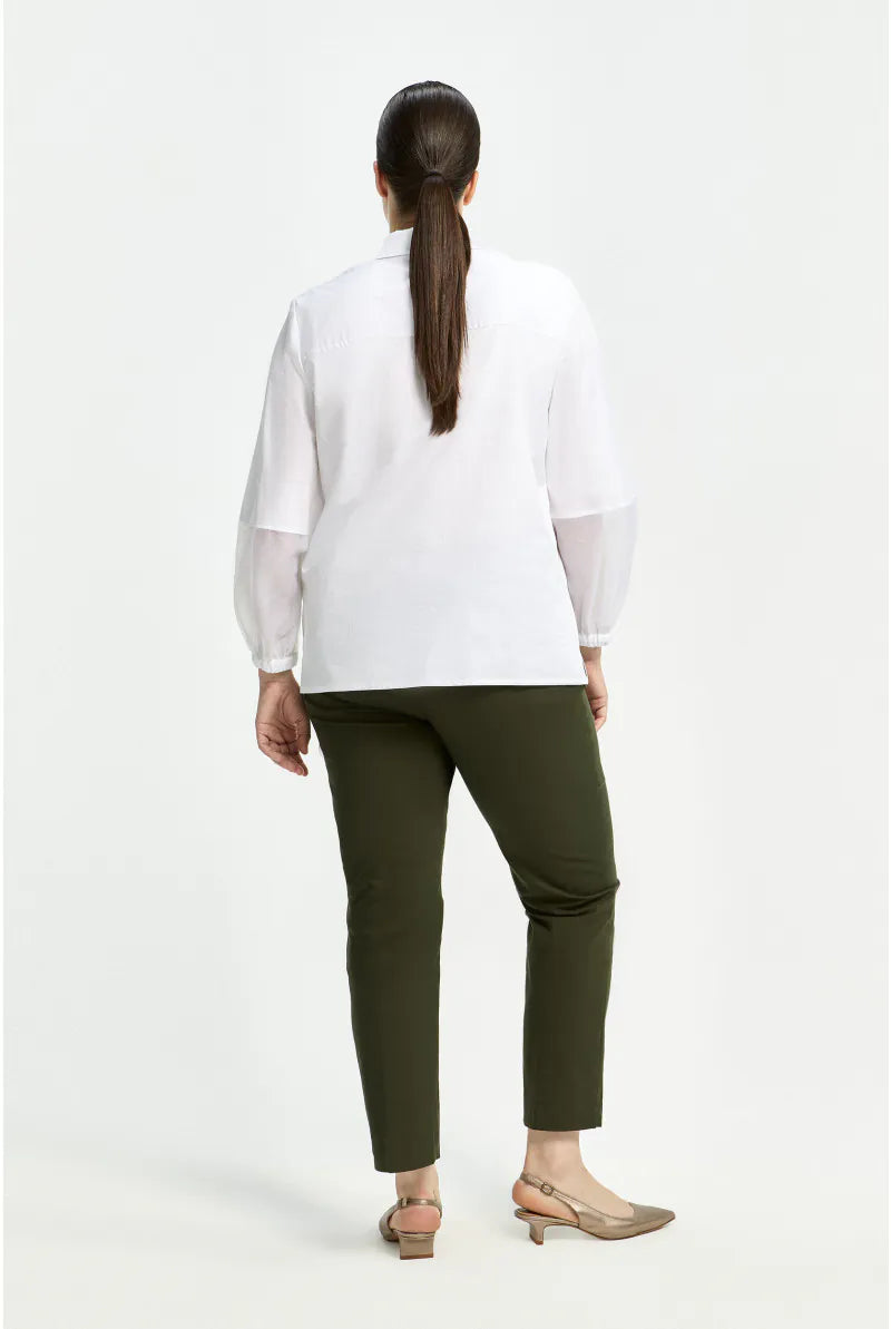 Broek In Organische Katoenmix