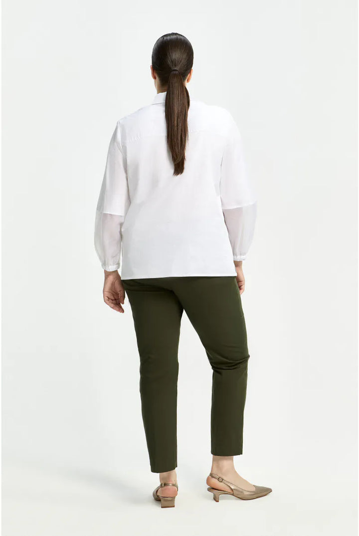 Broek In Organische Katoenmix