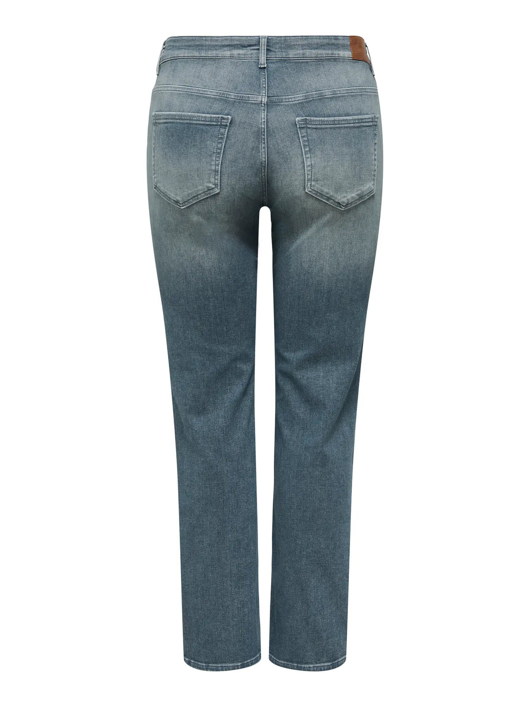 Trendy Straight Jeans In Blue Grey Denim