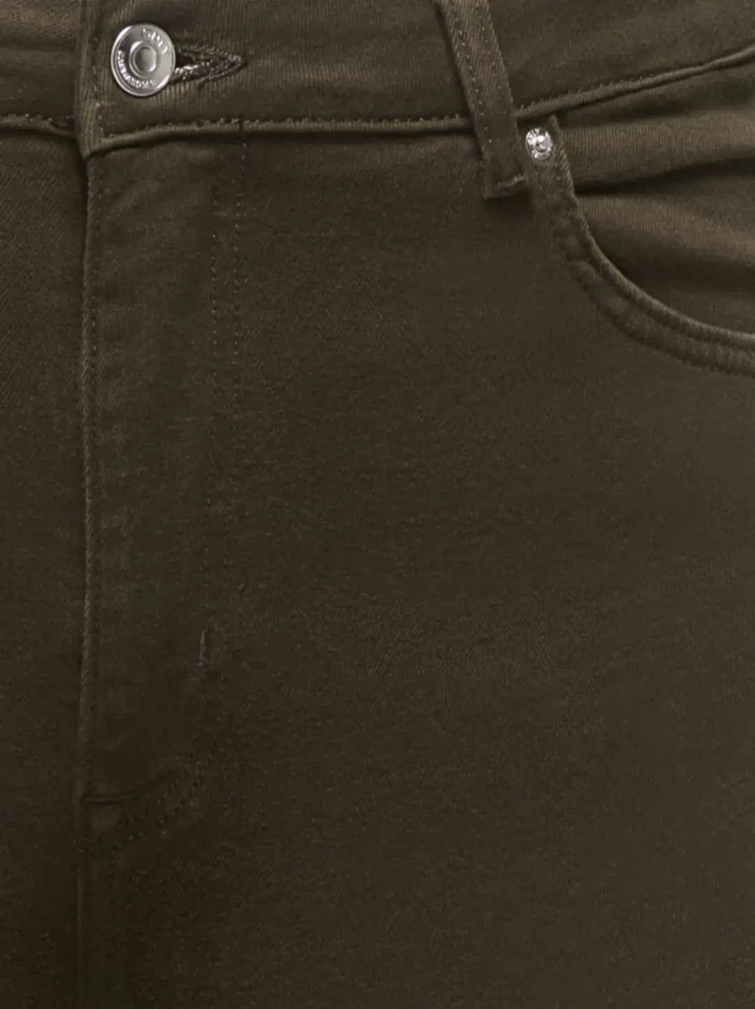 Donkerbruine Wide Leg Jeans