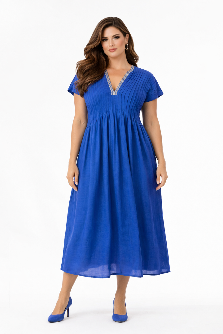 Maxi Jurk In Ibiza Blue