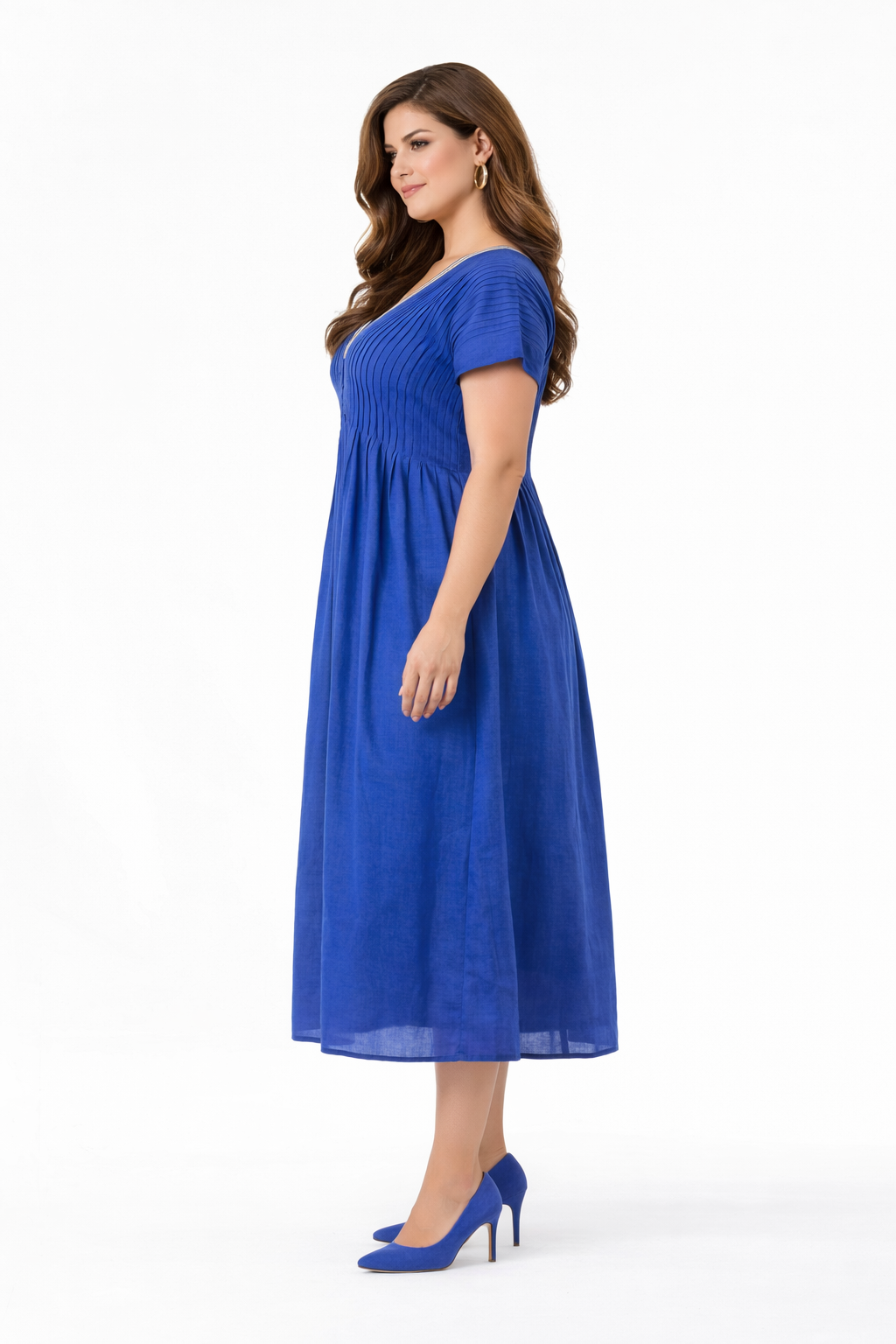 Maxi Jurk In Ibiza Blue