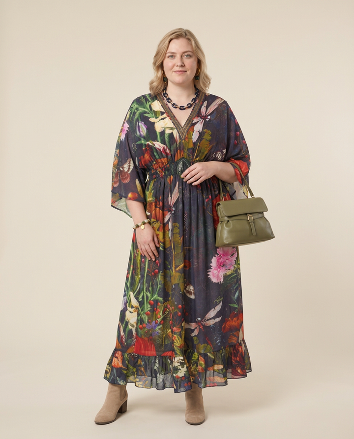 Maxi Jurk met Bloemenprint