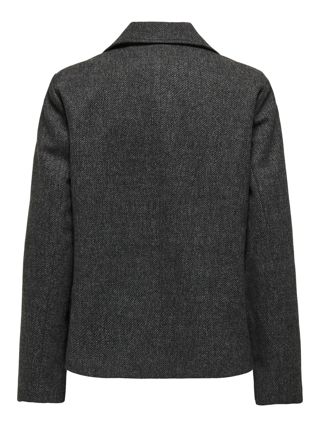 Donkergrijze Tussenseizoen Jas