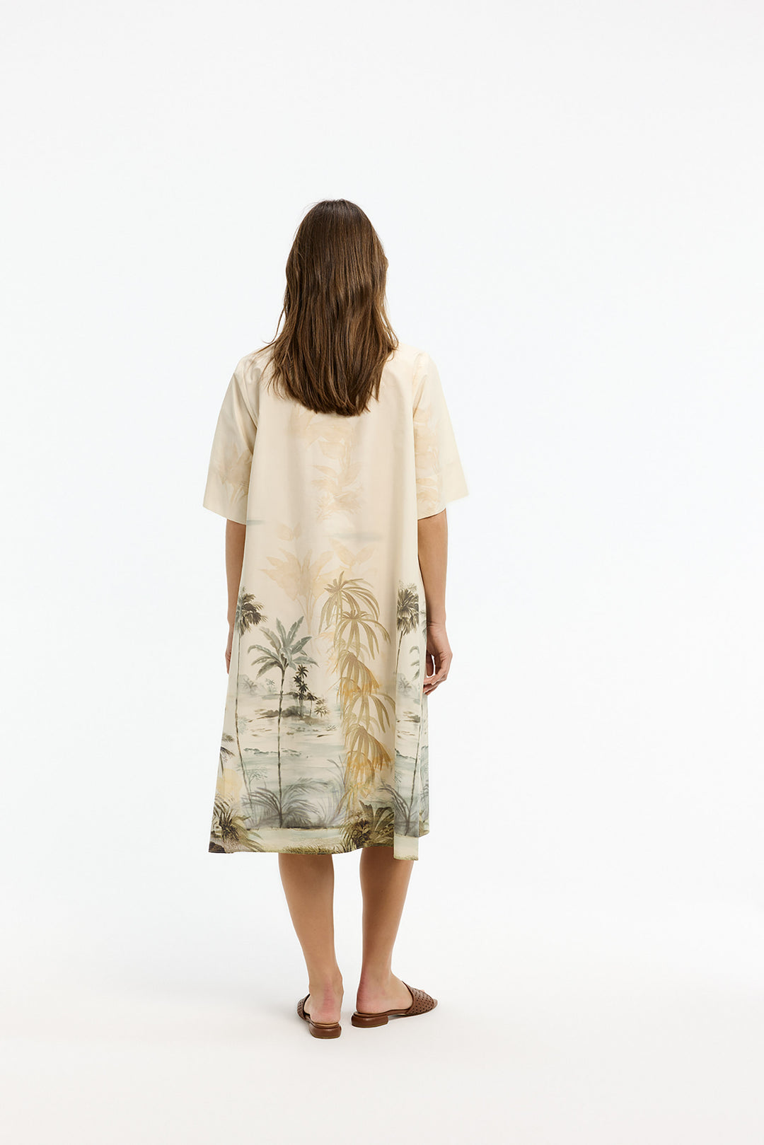 Hemdjurk met Tropische Print