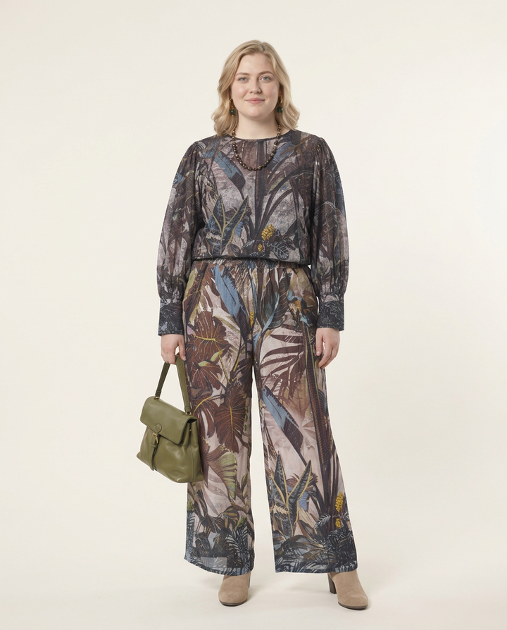 Wijde Broek met Print