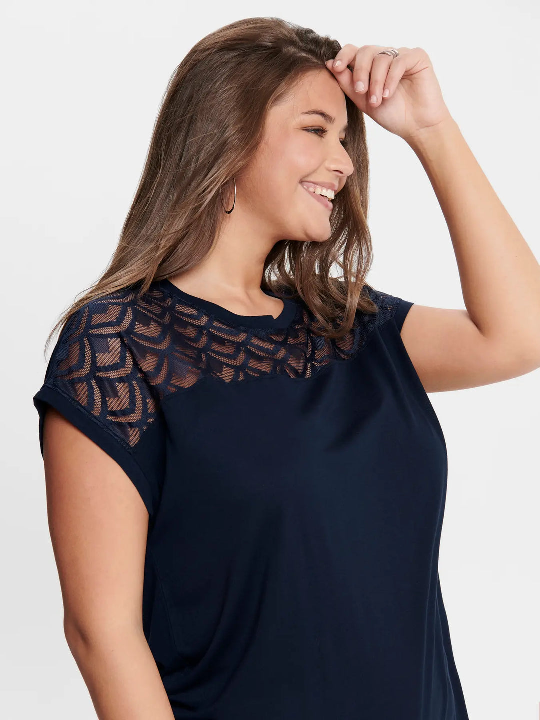 Top met Kanten Detail