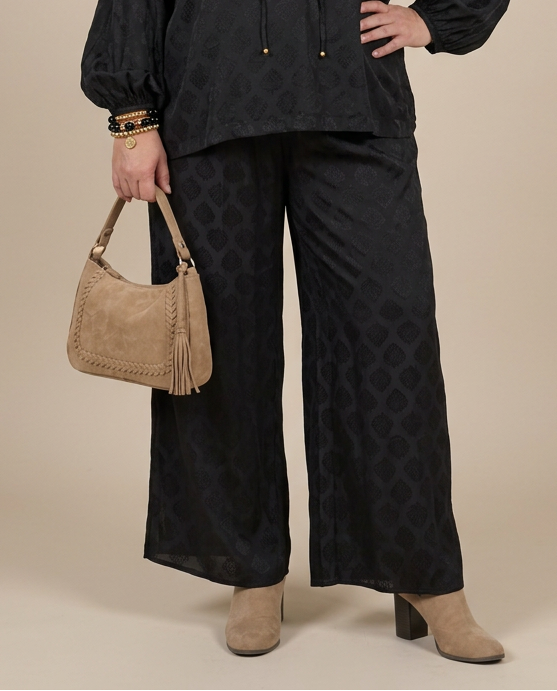 Zwarte Wijde Broek