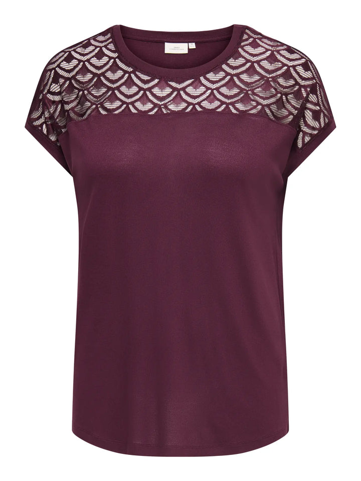 Top met Kanten Detail