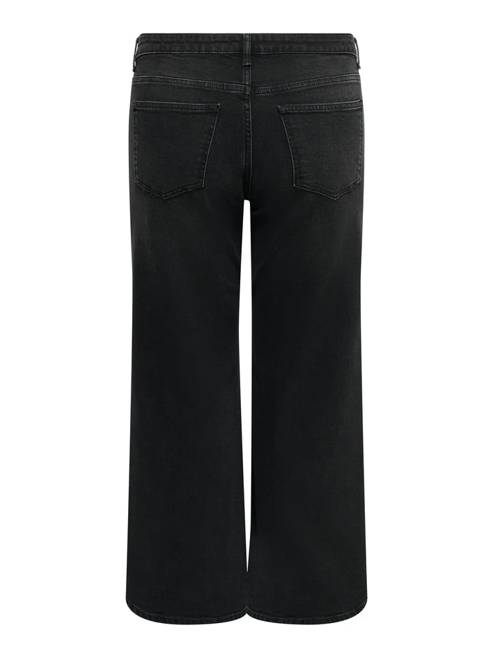 Zwarte Wide Leg Jeans
