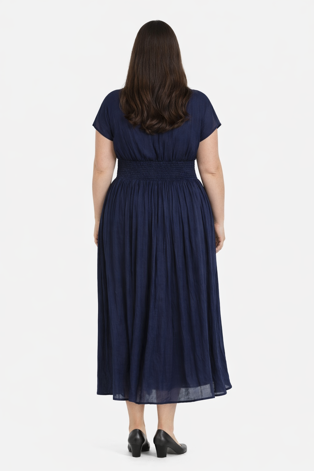 Zomerse Maxi Jurk In Navy