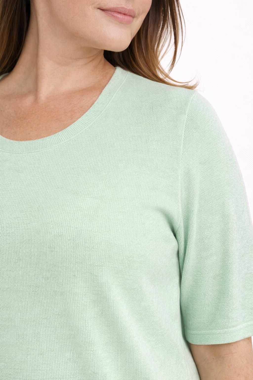 Dunne Trui Met Korte Mouwen (Twin-set)