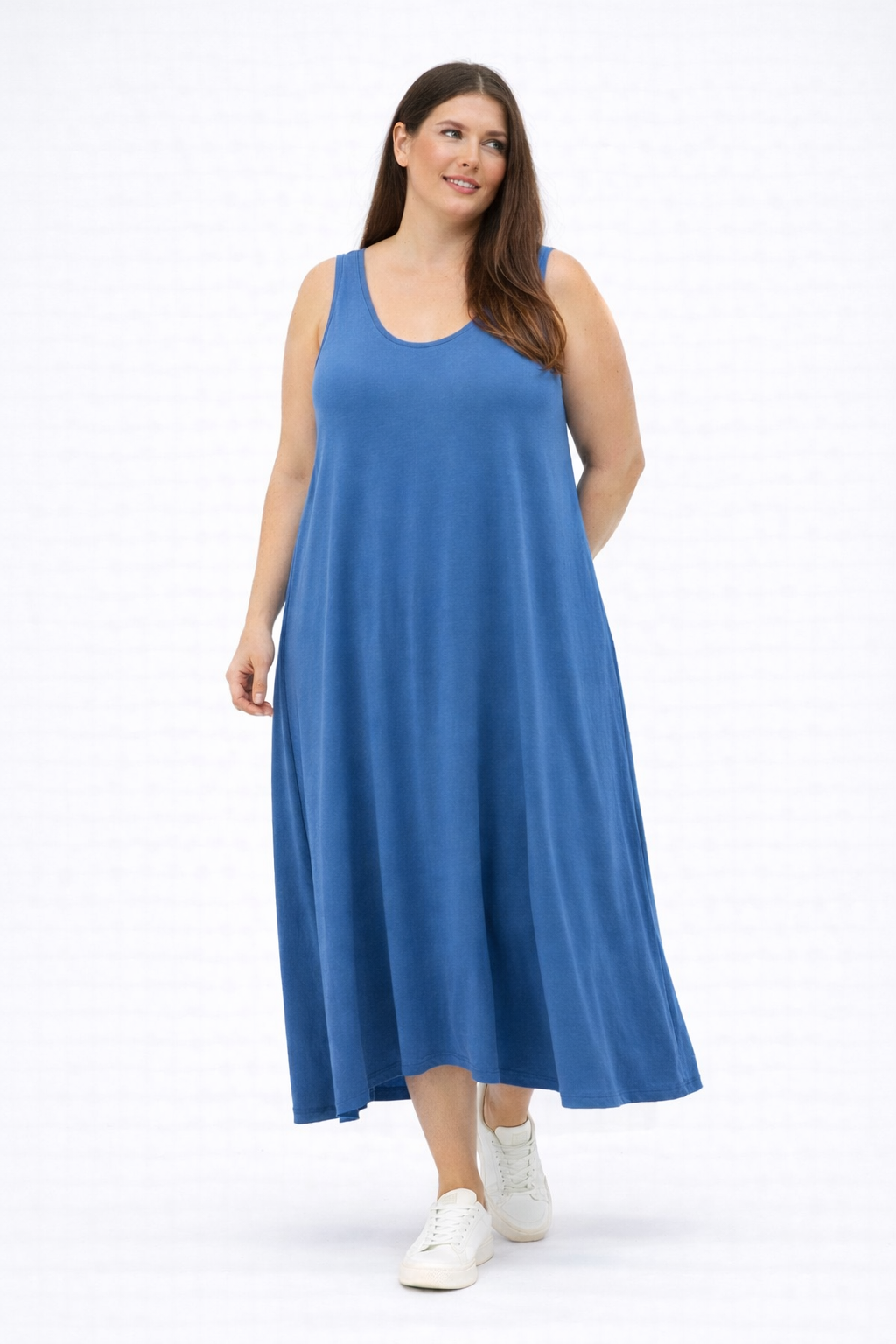 Lange basis jurk jersey