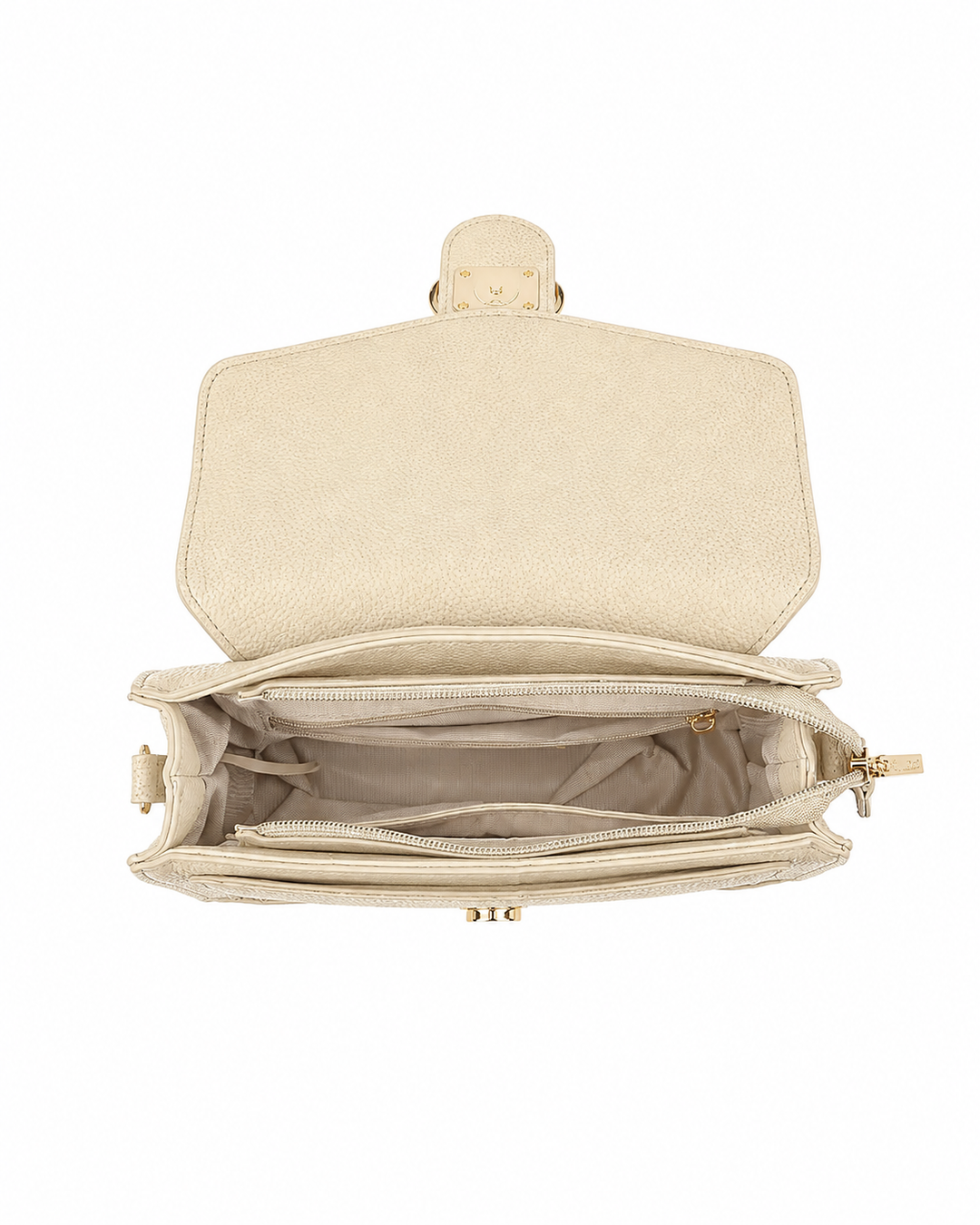 Beige Handtas