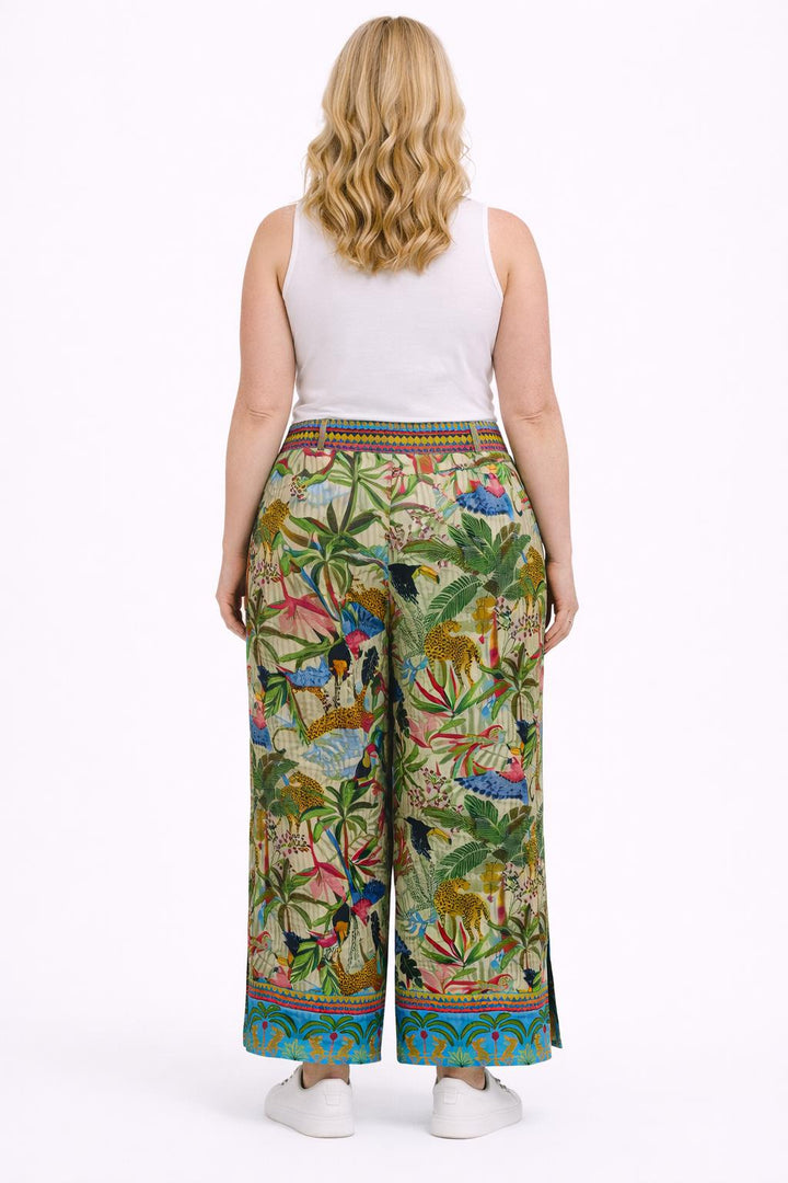 Wijde Broek Met Jungleprint