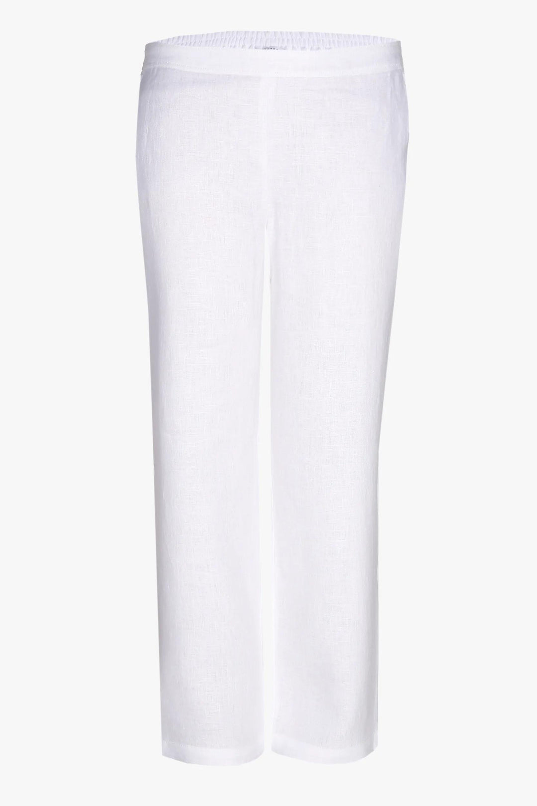 witte linnen broek - xandres - - grote maten - dameskleding - kledingwinkel - herent - leuven
