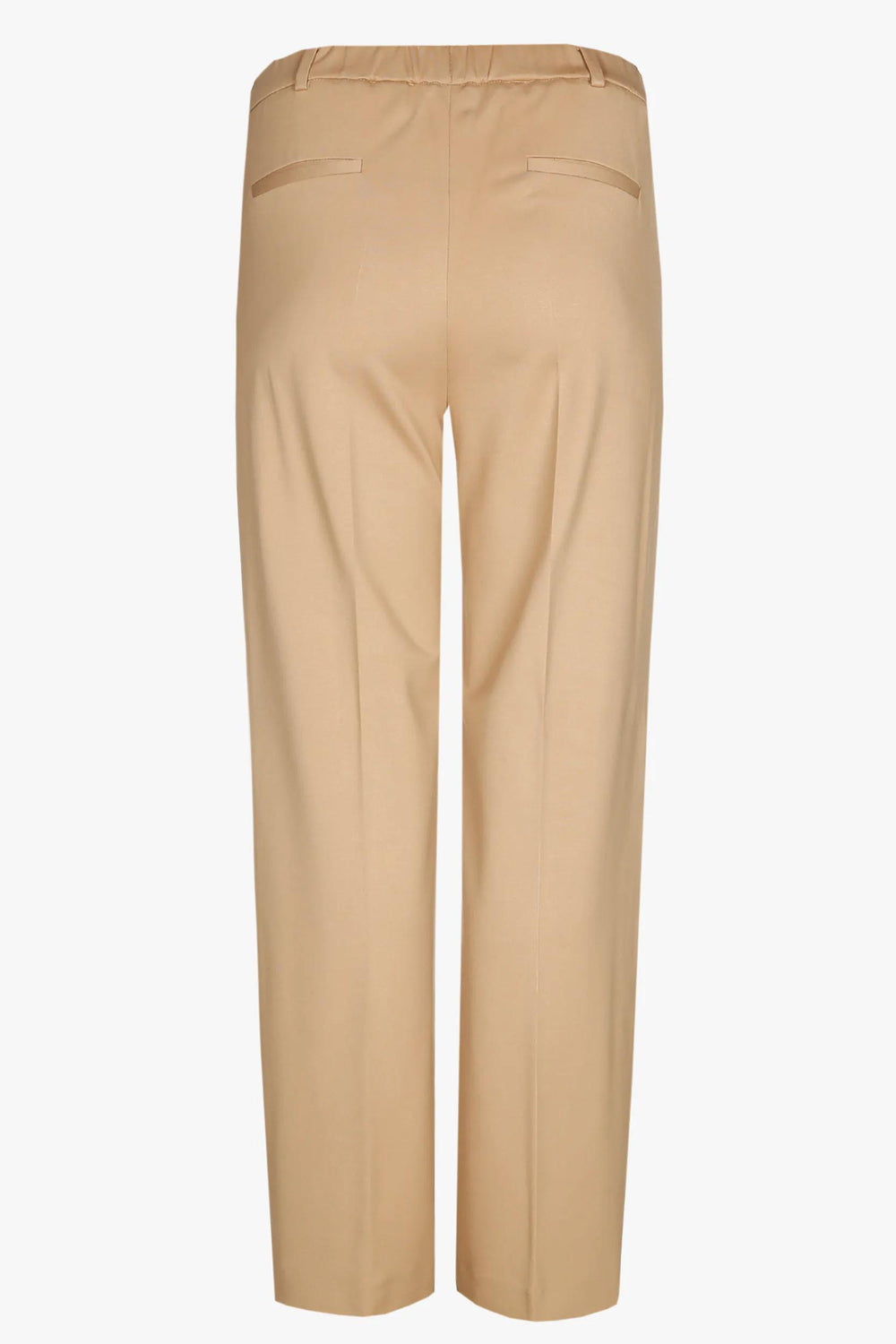 lichtbruine broek met zachte touch - xandres - - grote maten - dameskleding - kledingwinkel - herent - leuven