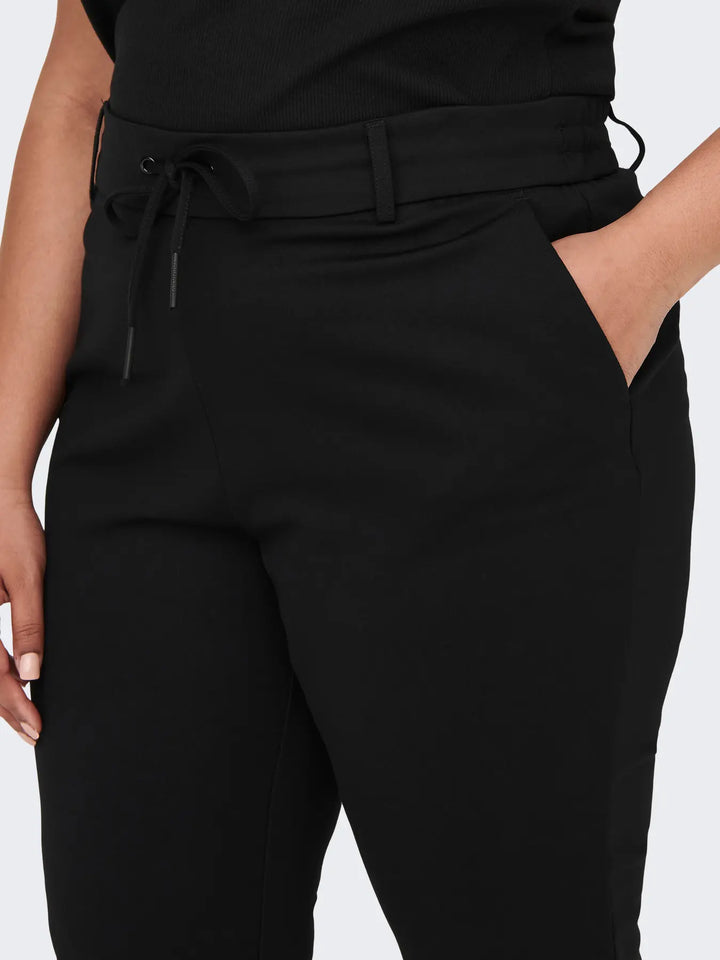 Zwarte Broek Met Trekkoord