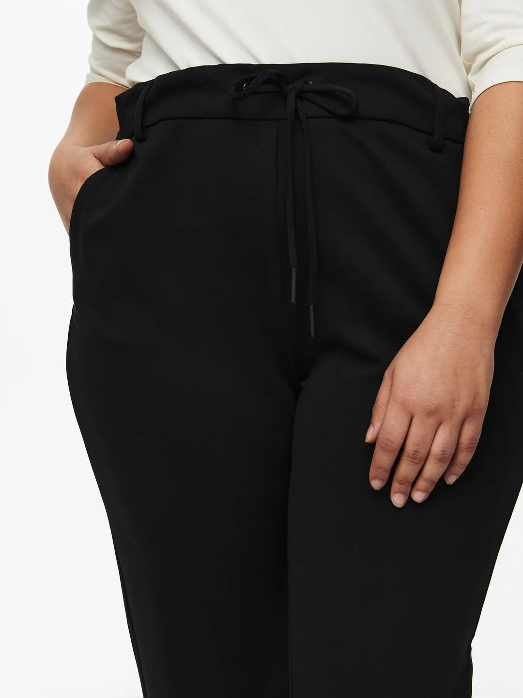 Zwarte Broek Met Trekkoord