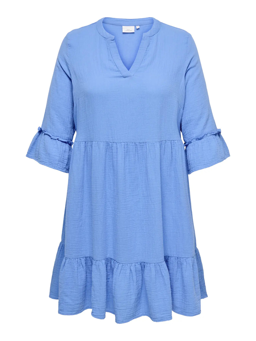 Lichtblauwe Katoenen Jurk