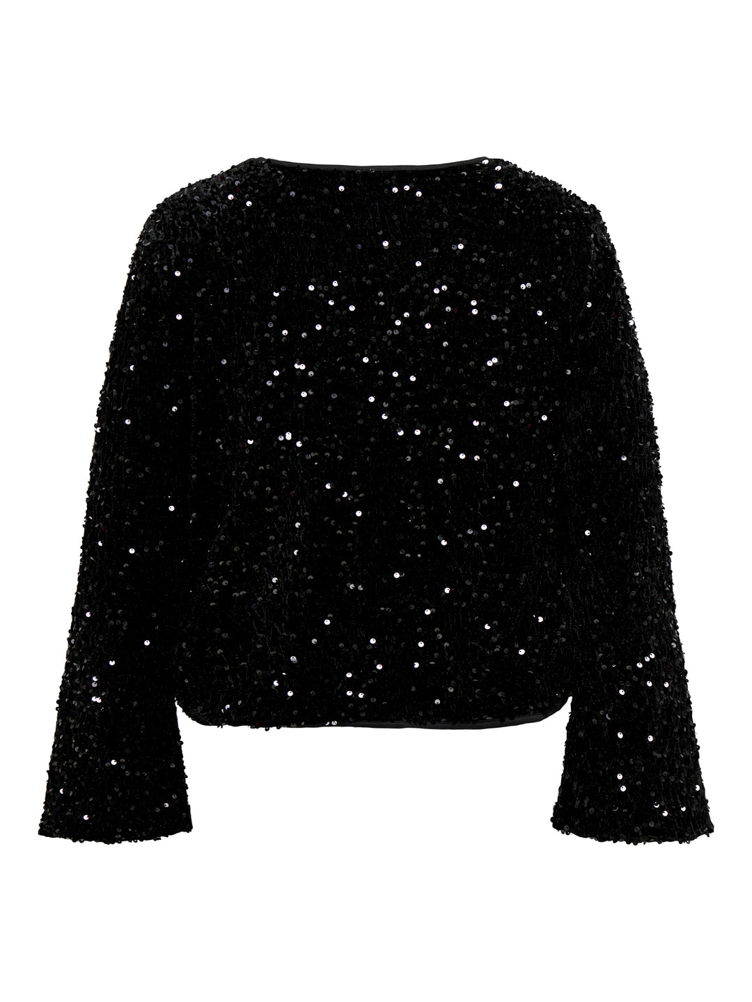 Zwarte Cardigan Met Strikken