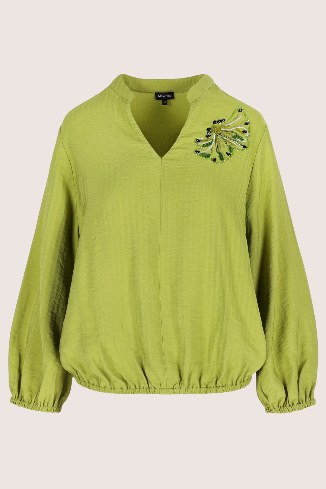 Wijde Blouse Met Stras borduurwerk