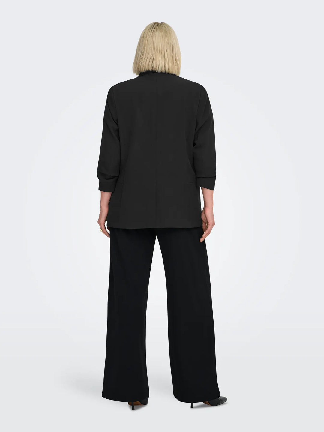 Zwarte Lange Blazer