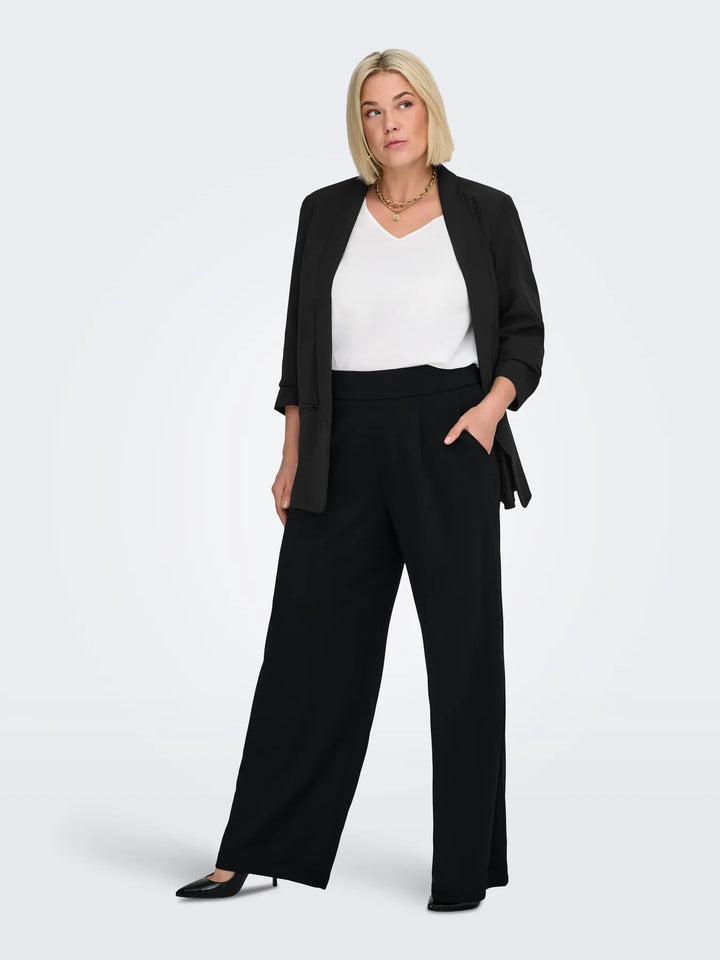 Zwarte Lange Blazer