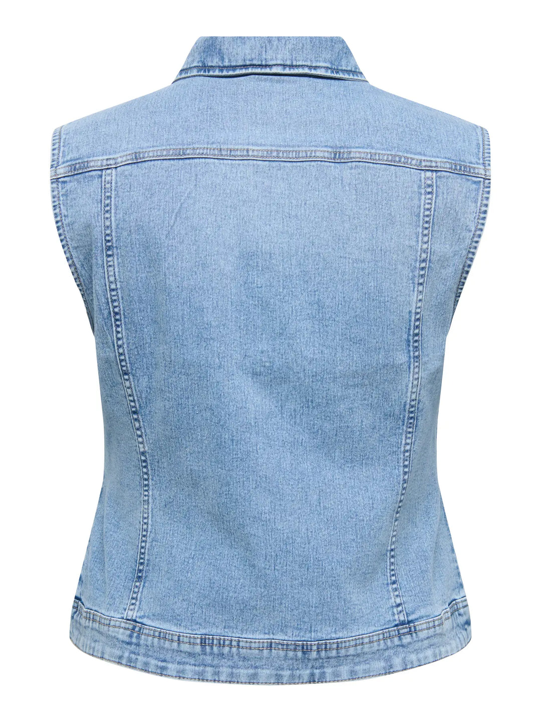 Lichtblauwe Denim Gilet