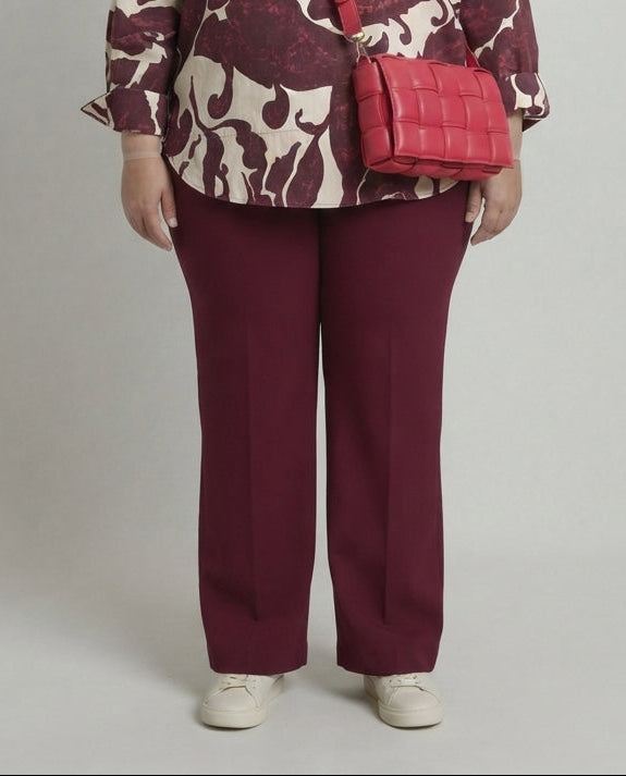 Broek in viscose