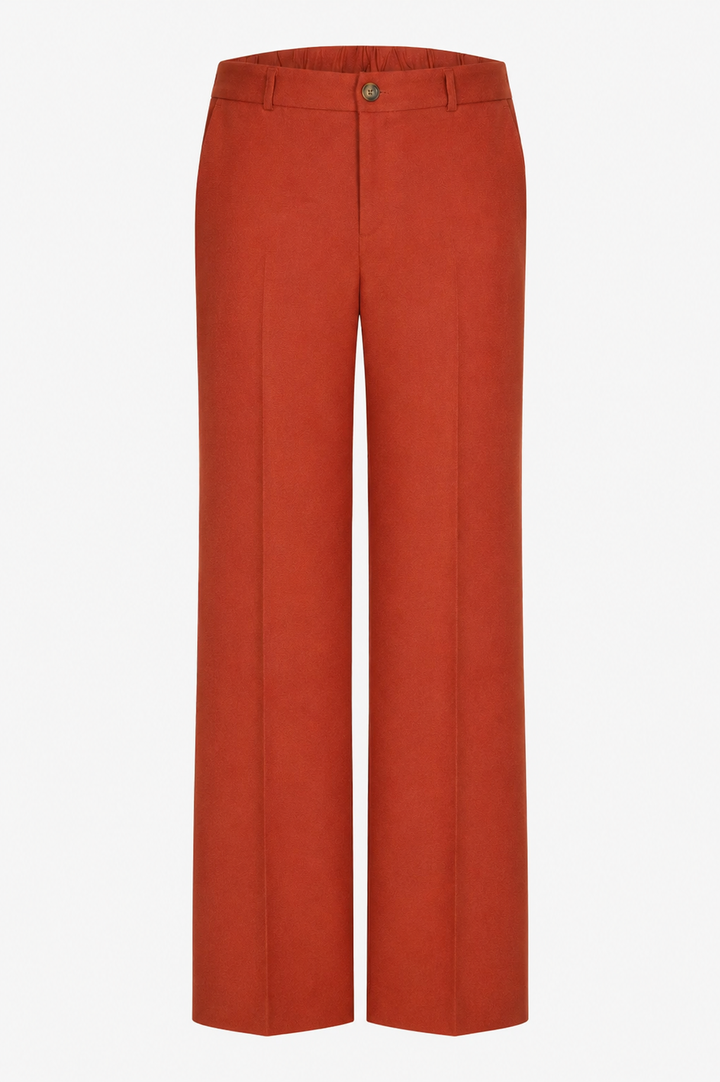 Terracotta Rechte Broek