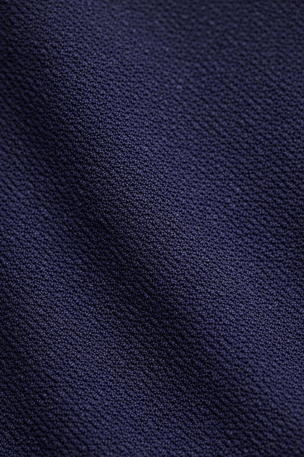 Blauwe Rechte Broek Met Rits