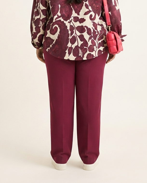 Broek in viscose