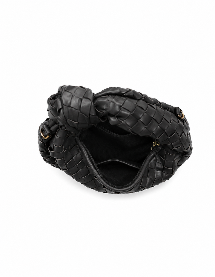 Gevlochten Hobo Tas